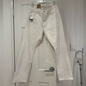 Ralph Lauren Polo Men's White Varick Slim Straight Stretch Jeans